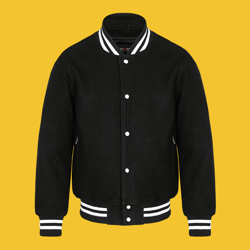 Load image into Gallery viewer, L0390Y - DISCONTINUED  - Youth Melton Varsity Jacket
