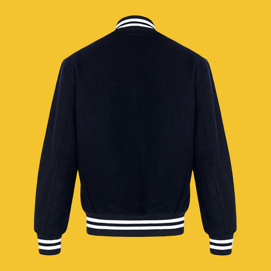 L0390Y - DISCONTINUED  - Youth Melton Varsity Jacket