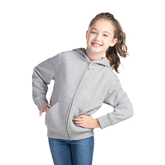 L0555Y - Surfer - Youth Full Zip Hooded Sweatshirt