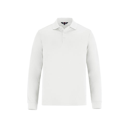 S05737 - Birdie - Polo Piqué a Manches Longues pour Homme