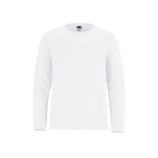 S5937Y - Shore - Youth Performance Long Sleeve Crewneck T-Shirt