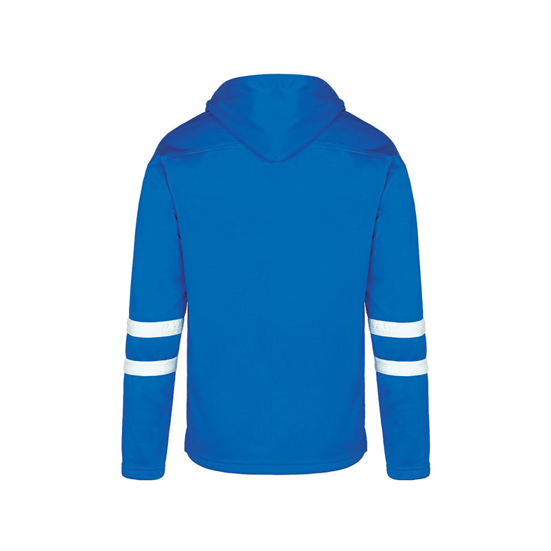 Load image into Gallery viewer, L0617Y - Dangle - Youth Pullover Hockey Lace Hooded Sweatshirt
