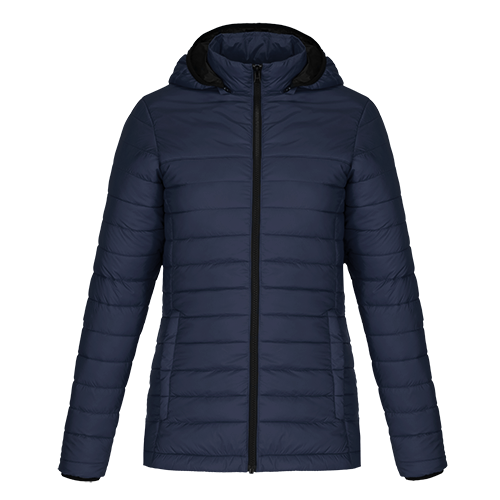 L00901 - Canyon - Ladies Puffy Jacket w/ Detachable Hood