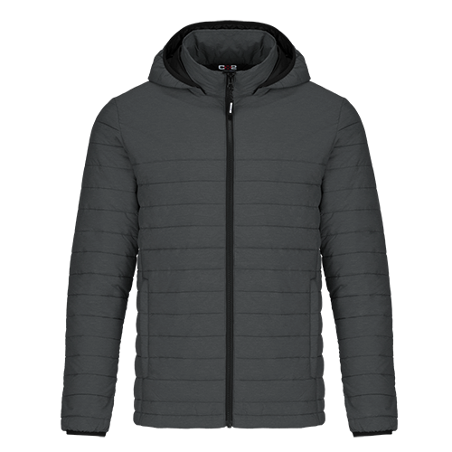 L00930 - Yukon - Men's Puffy Jacket w/ Detachable Hood