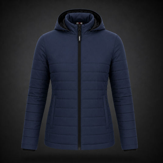 L00931 - Yukon - DISCONTINUED - Ladies  Puffy Jacket w/ Detachable Hood