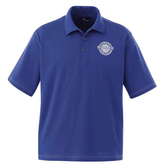 GS214 - Custom Solid polo shirt with self collar & contrast stitching