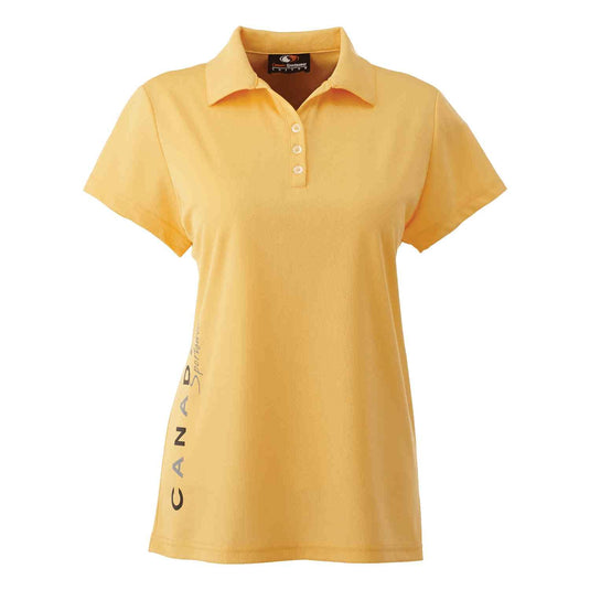 GS237 - Custom Solid polo shirt with self fabric johnny collar (ladies')