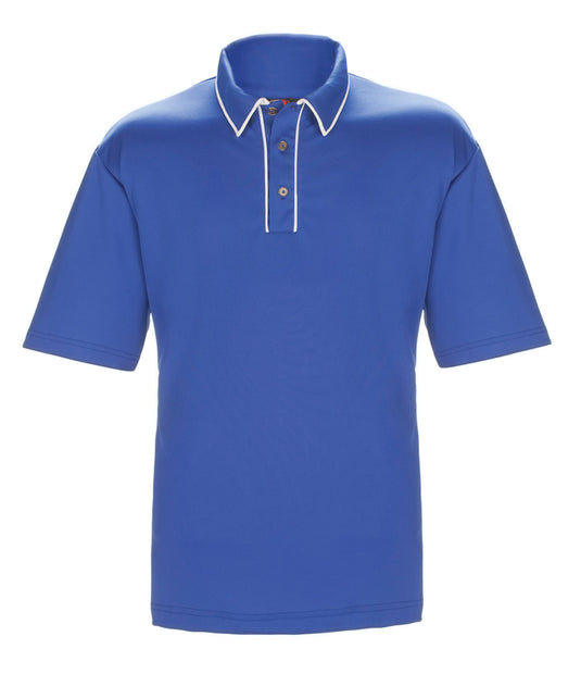 GS248 - Custom Polo shirt with piping detail & self collar