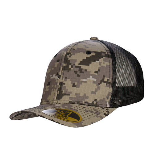 H08205 - Trucker - Casquette de Camionneur 24/7 avec Bride D’Ajustement