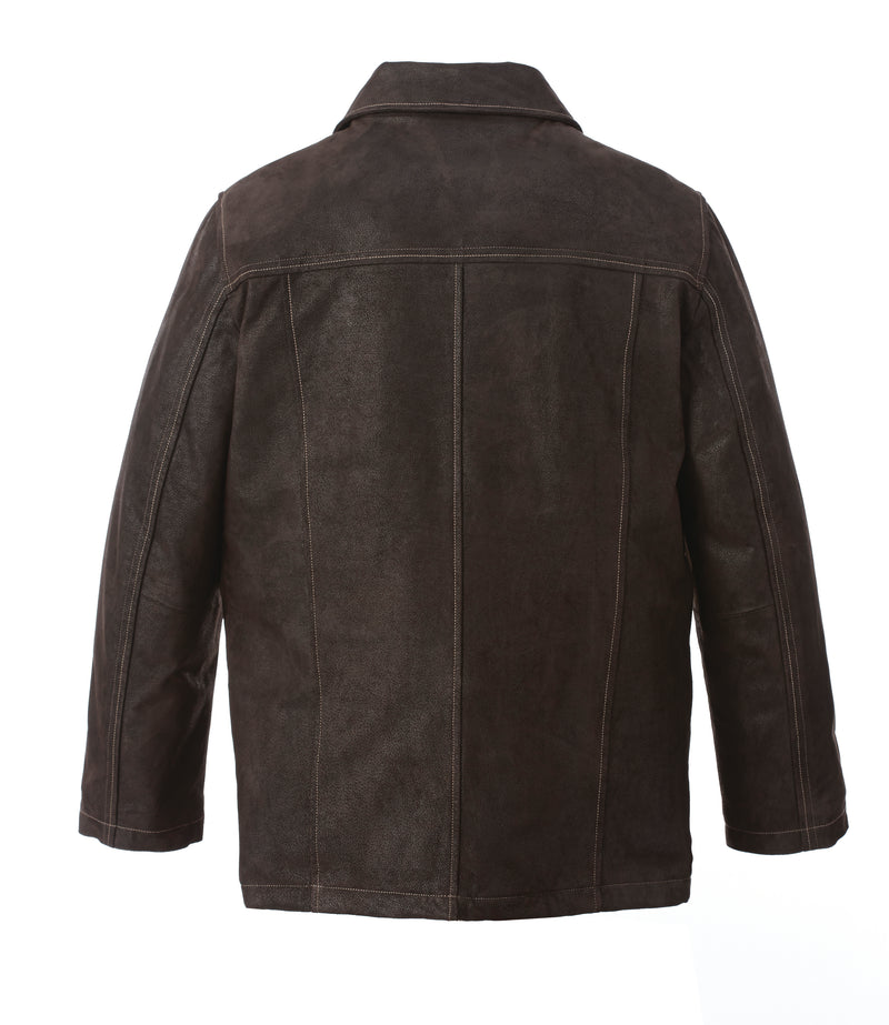 Chargez l&#39;image dans la visionneuse de la galerie, L00438 - DISCONTINUED - Men&#39;s Insulated Leather Jacket
