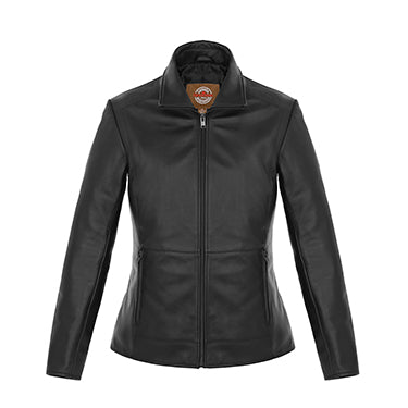 Load image into Gallery viewer, L00498 - Milan - Ladies Lamb Leather Insulated Jacket
