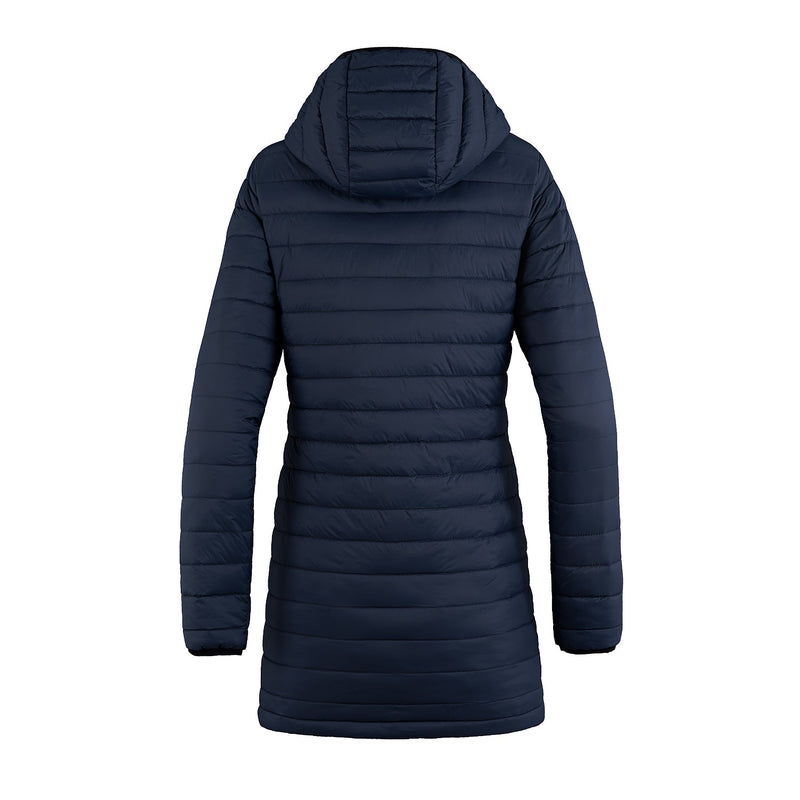 Load image into Gallery viewer, L00903 - Glacier Bay - Ladies Full Length Puffy Jacket w/ Detachable Hood
