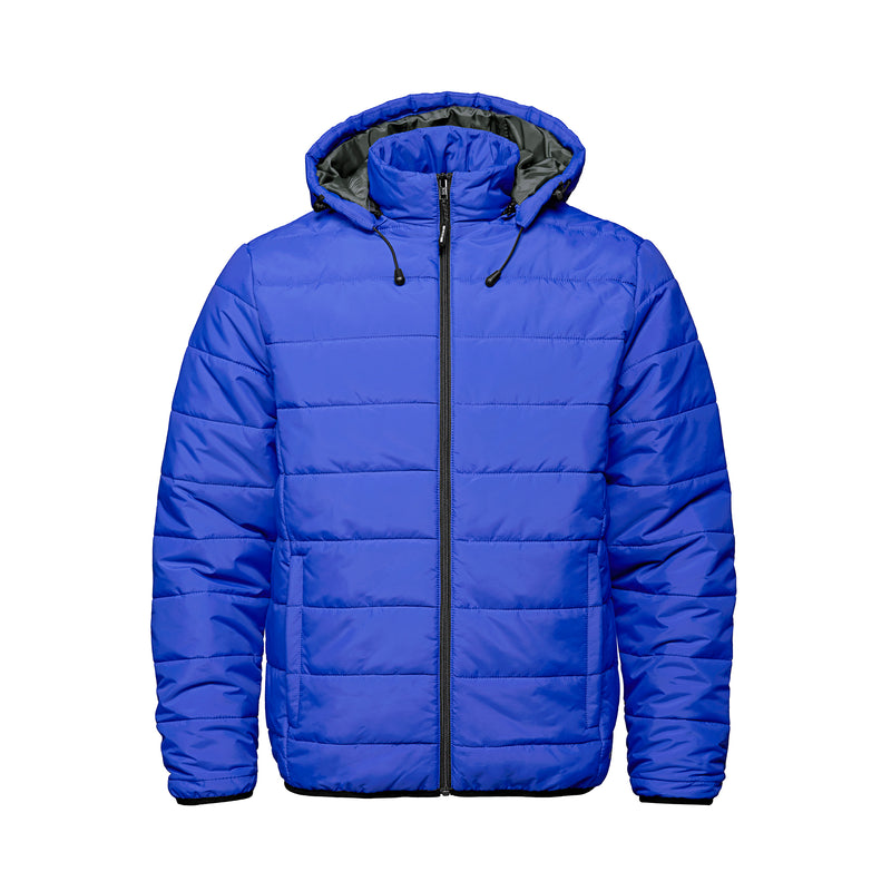 Load image into Gallery viewer, L00980 - Glacial - Men's Puffy Jacket With Detachable Hood
