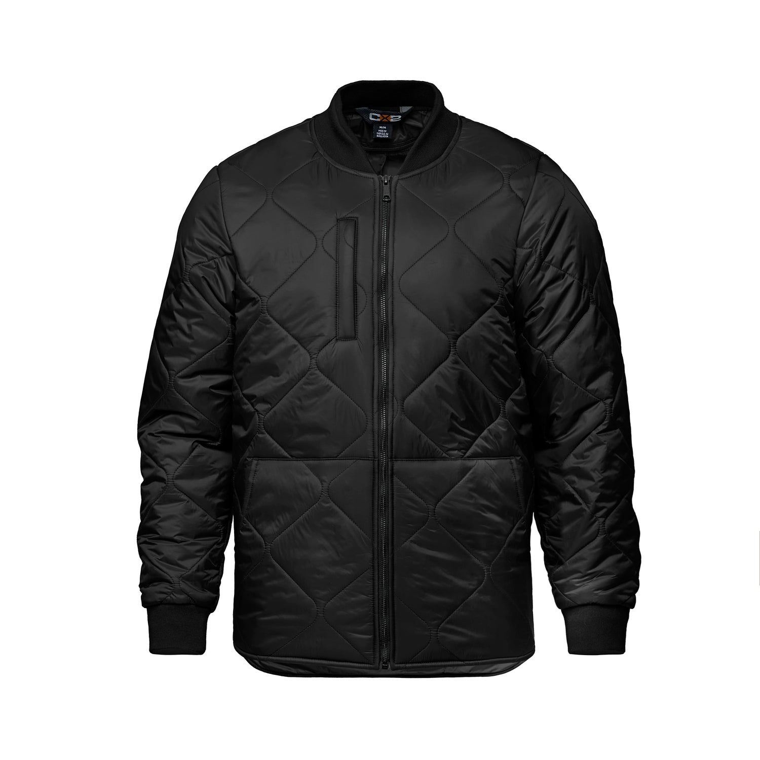 Stylized Quilted Freezer Jacket
