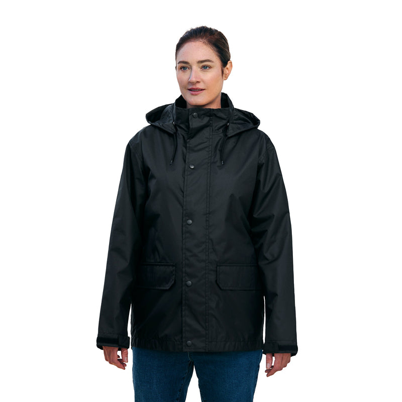 Load image into Gallery viewer, L01125 - RAINIER - Full Length Raincoat with Detachable Hood
