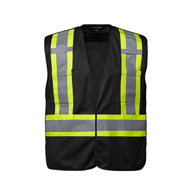 Load image into Gallery viewer, L01145 - Vanguard - Tricot Hi-Vis 5 Point Tear-Away Vest - Dual Sized
