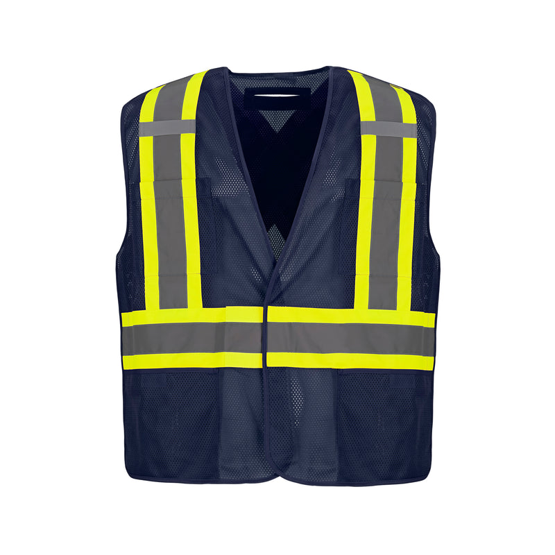 Load image into Gallery viewer, L01155 - Sentinel - Mesh Hi-Vis 5 Point Tear-away Vest - Dual Sized
