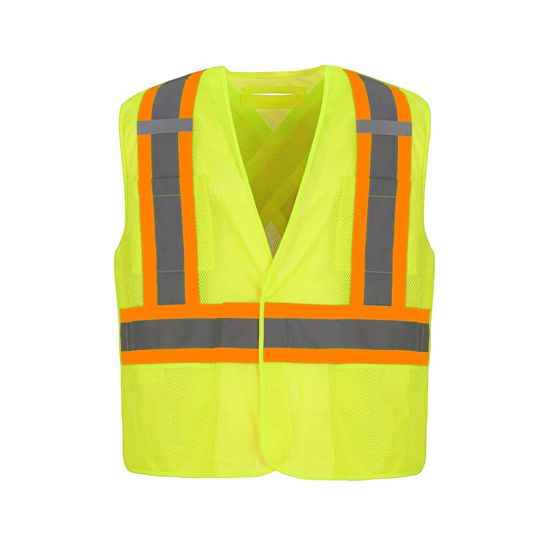 Load image into Gallery viewer, L01155 - Sentinel - Mesh Hi-Vis 5 Point Tear-away Vest - Dual Sized

