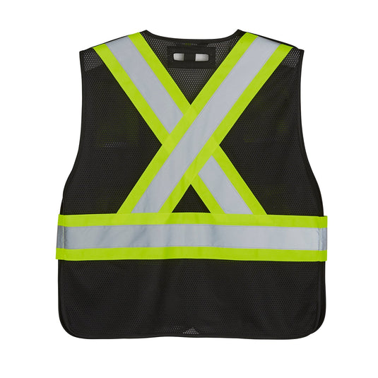 L01180 - Patrol - Mesh Hi-Vis 5 Point Tear Away Vest - One Size