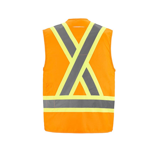 L01190 - Surveyor - Men's Hi-Vis Surveyor’s Safety Vest