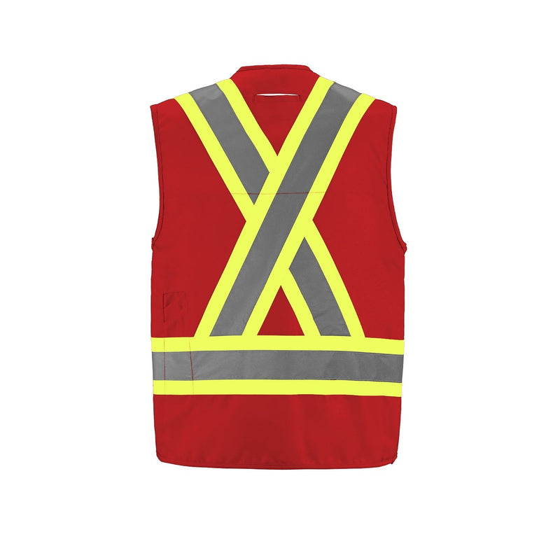 Load image into Gallery viewer, L01190 - Surveyor - Men&#39;s Hi-Vis Surveyor’s Safety Vest
