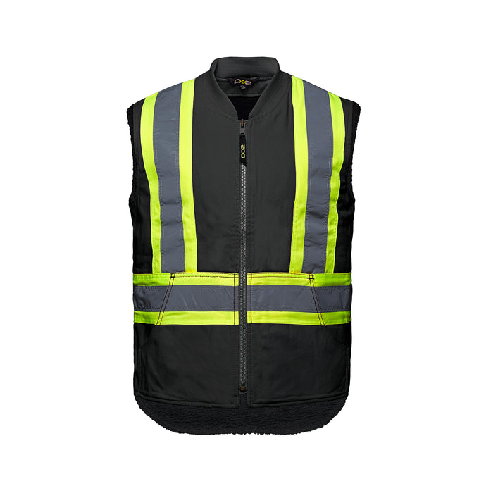 L01295 - Titan - Gilet en Coutil de Coton Haute Visibilité