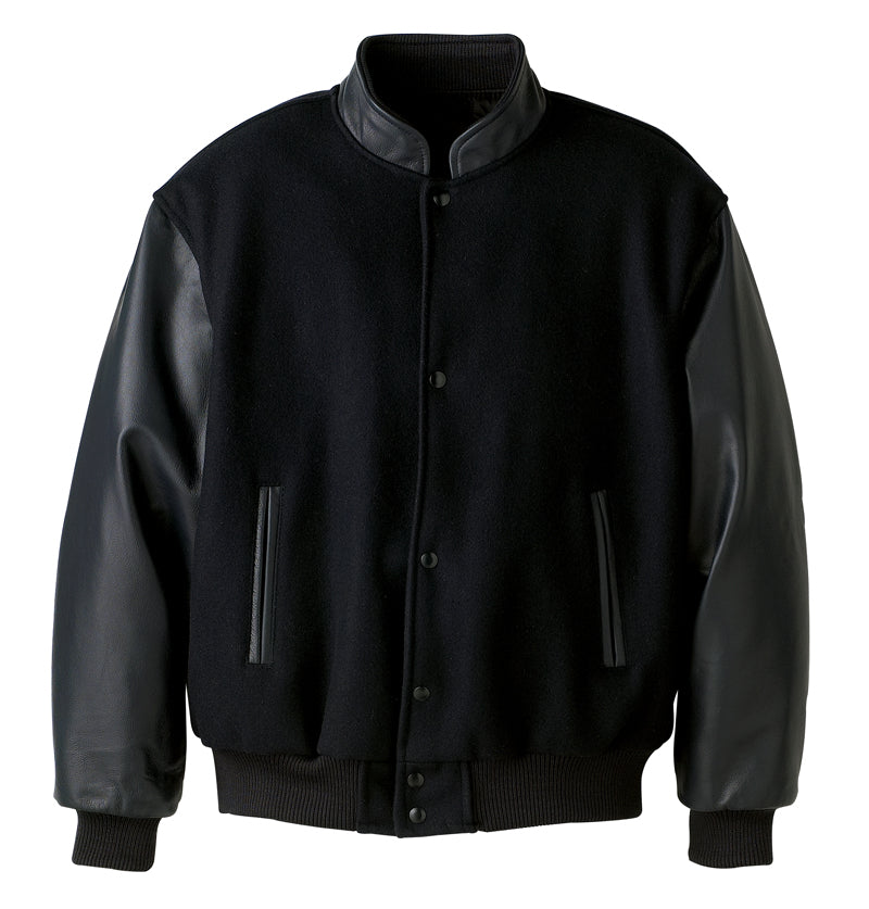 Load image into Gallery viewer, L0214Y - DISCONTINUED - Youth Melton &amp; Leather Jacket
