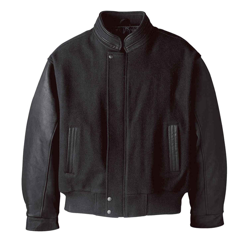 Load image into Gallery viewer, L00227 - Graduate - Men&#39;s Melton &amp; Leather Insulated Jacket
