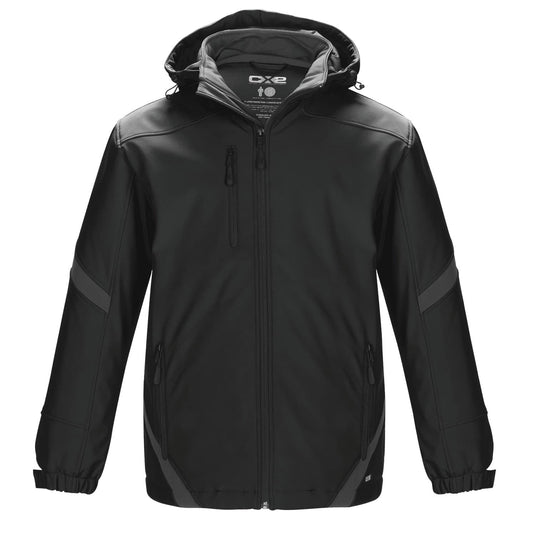 L03200 - Typhoon - Men's Insulated Softshell Jacket w/ Detachable Hood
