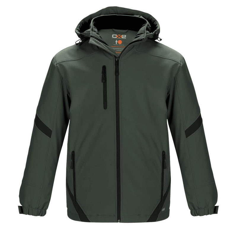Load image into Gallery viewer, L03200 - Typhoon - Men&#39;s Insulated Softshell Jacket w/ Detachable Hood
