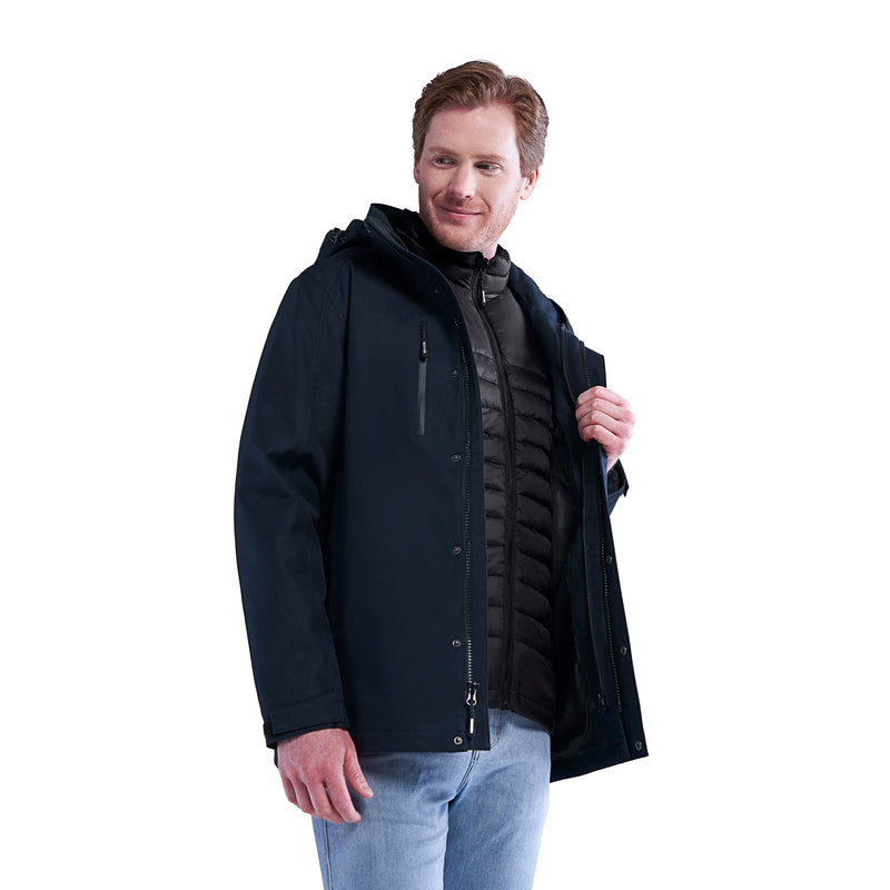 Chargez l&#39;image dans la visionneuse de la galerie, L06000 - Apex - Manteau 3 en 1 pour Homme
