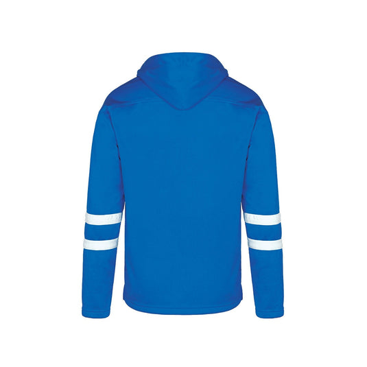 L0617Y - Dangle - Youth Pullover Hockey Lace Hooded Sweatshirt