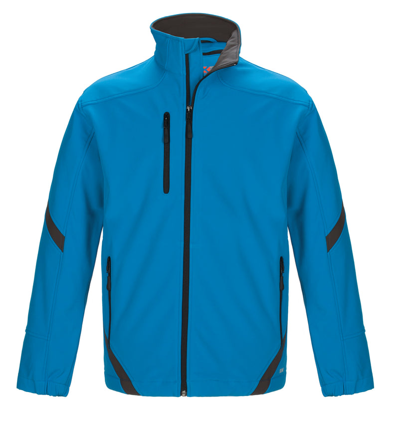 Load image into Gallery viewer, L7225Y - DISCONTINUED - Youth Color Contrast Unlined Softshell Jacket
