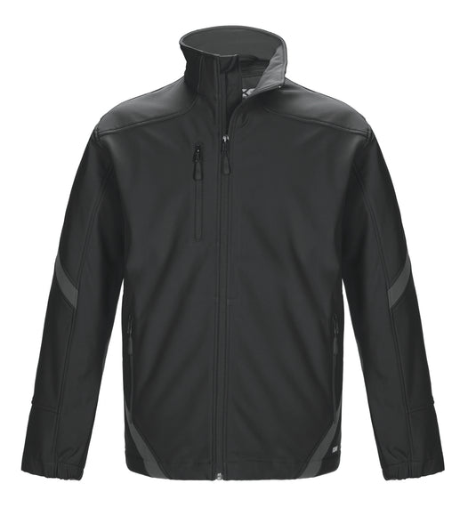 L7225Y - DISCONTINUED - Youth Color Contrast Unlined Softshell Jacket