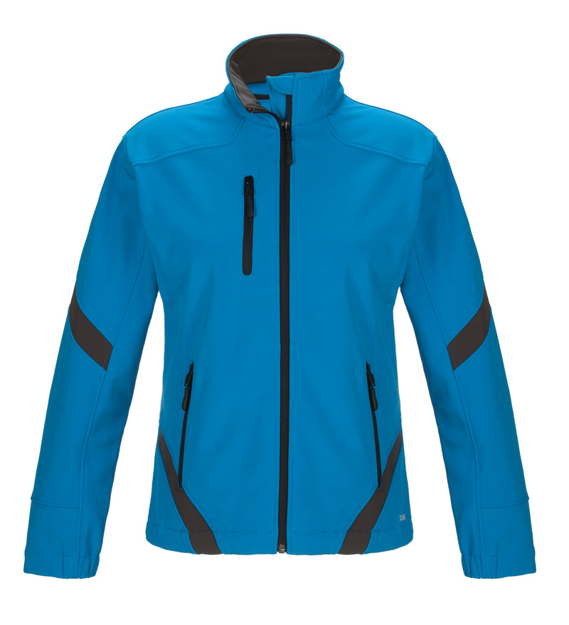 Load image into Gallery viewer, L07226 - Boreal - DISCONTINUED Ladies Color Contrast Unlined Softshell Jacket
