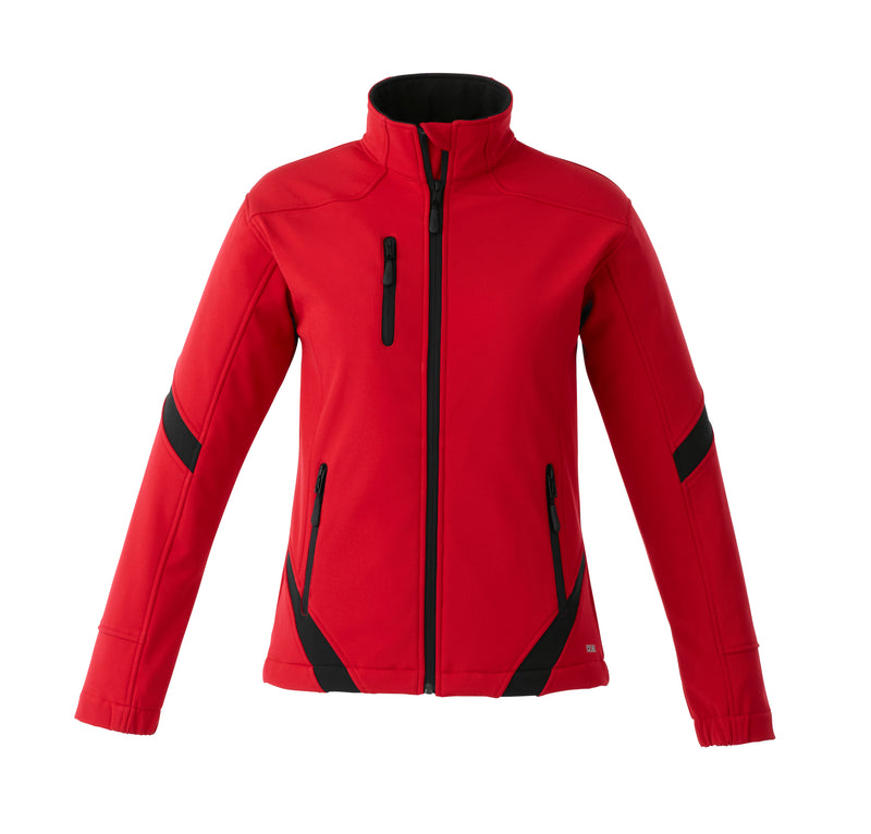 Chargez l&#39;image dans la visionneuse de la galerie, L07226 - Boreal - DISCONTINUED Ladies Color Contrast Unlined Softshell Jacket
