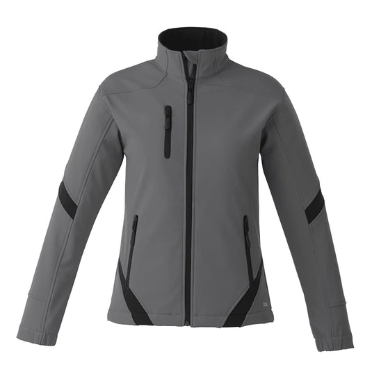 L07226 - Boreal - Ladies Color Contrast Unlined Softshell Jacket