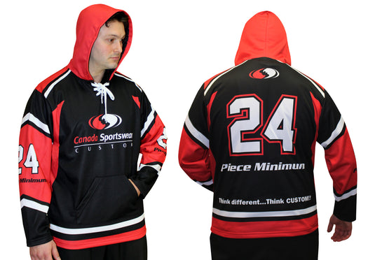 PO148 - Custom Sublimated hockey hoody