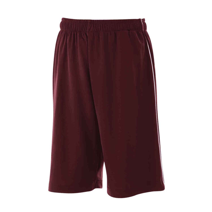 PT105 - Custom Unlined gym short with piping detail