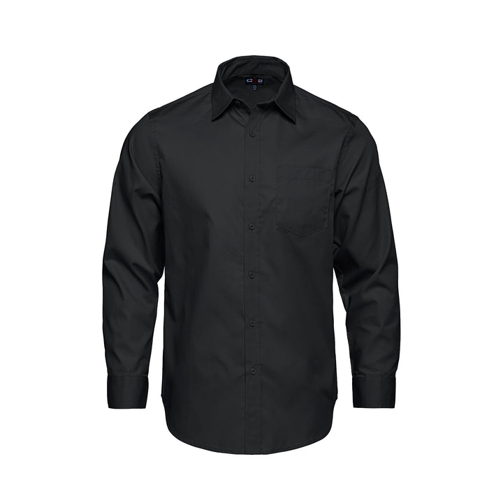 Men's Poly-Cotton Twill Long Sleeve Easy-Care Shirt