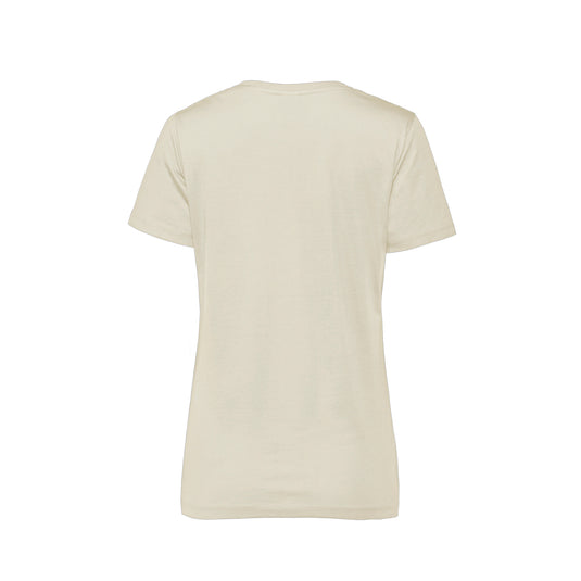 S05501 - Harmony - T-Shirt pour Femmes en Coton Biologique avec Encoloure Dégagée