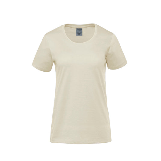 S05501 - Harmony - T-Shirt pour Femmes en Coton Biologique avec Encoloure Dégagée