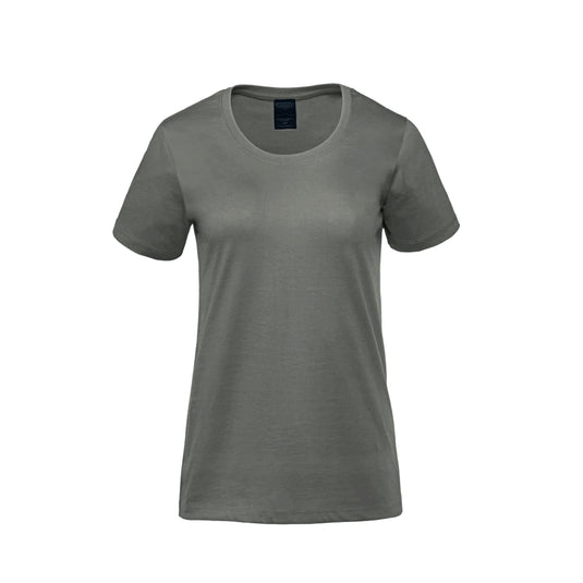 S05501 - Harmony - T-Shirt pour Femmes en Coton Biologique avec Encoloure Dégagée