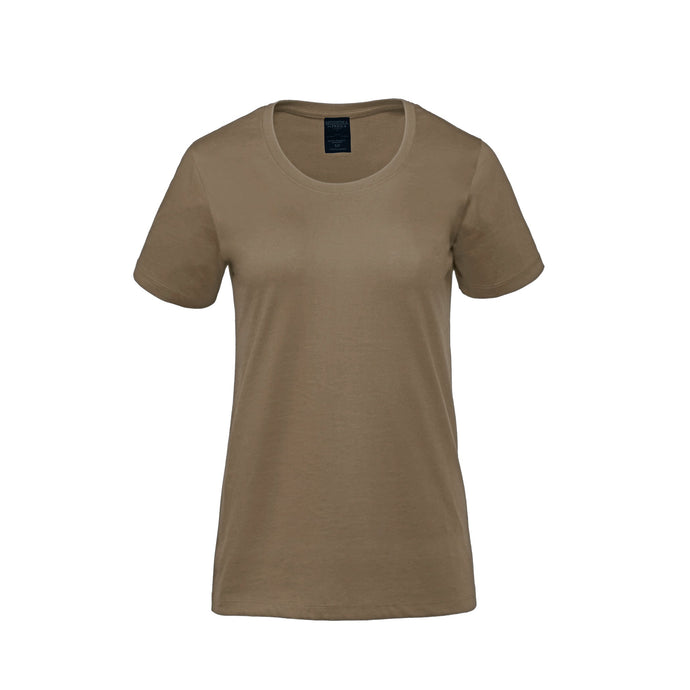 S05501 - Harmony - T-Shirt pour Femmes en Coton Biologique avec Encoloure Dégagée