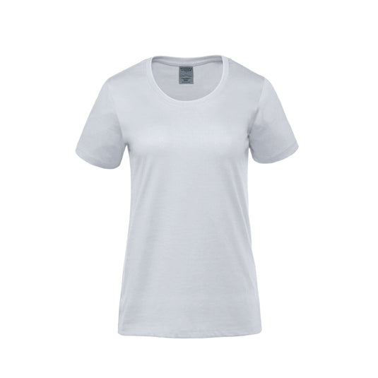 S05501 - Harmony - T-Shirt pour Femmes en Coton Biologique avec Encoloure Dégagée