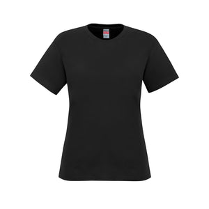 S05611 - Parkour - T-shirt à Col Rond en Coton Peigné Filé à l'anneau pour Femme