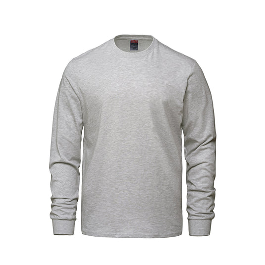 S05615 - Breeze - Adult RING SPUN Combed Cotton Long Sleeve Crewneck T-Shirt