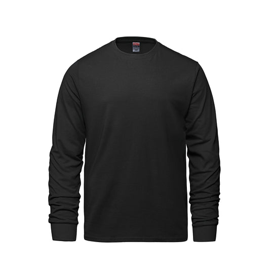 S05615 - Breeze - Adult RING SPUN Combed Cotton Long Sleeve Crewneck T-Shirt