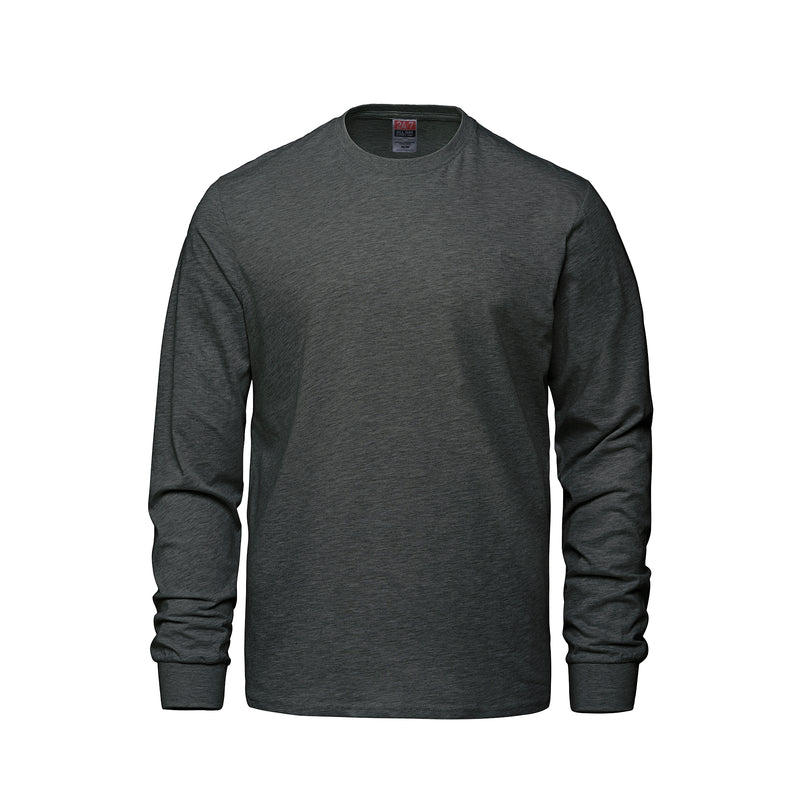 Load image into Gallery viewer, S05615 - Breeze - Adult RING SPUN Combed Cotton Long Sleeve Crewneck T-Shirt
