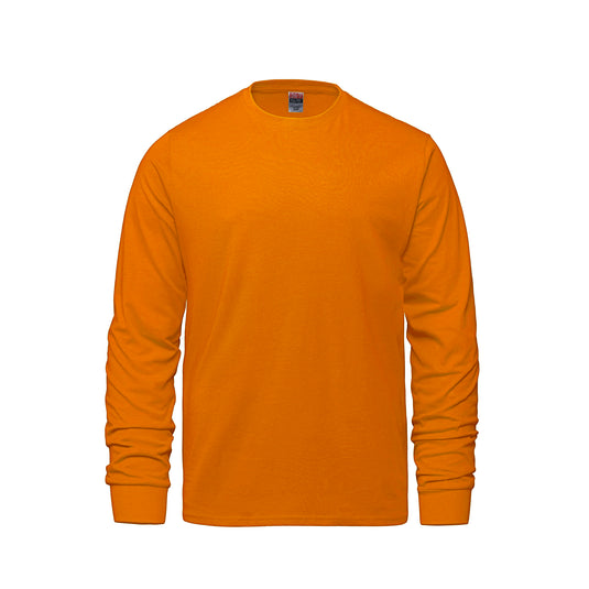 S05615 - Breeze - Adult RING SPUN Combed Cotton Long Sleeve Crewneck T-Shirt